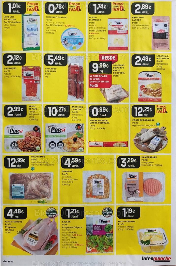Antevisão Folheto INTERMARCHÉ Promoções de 21 a 27 setembro