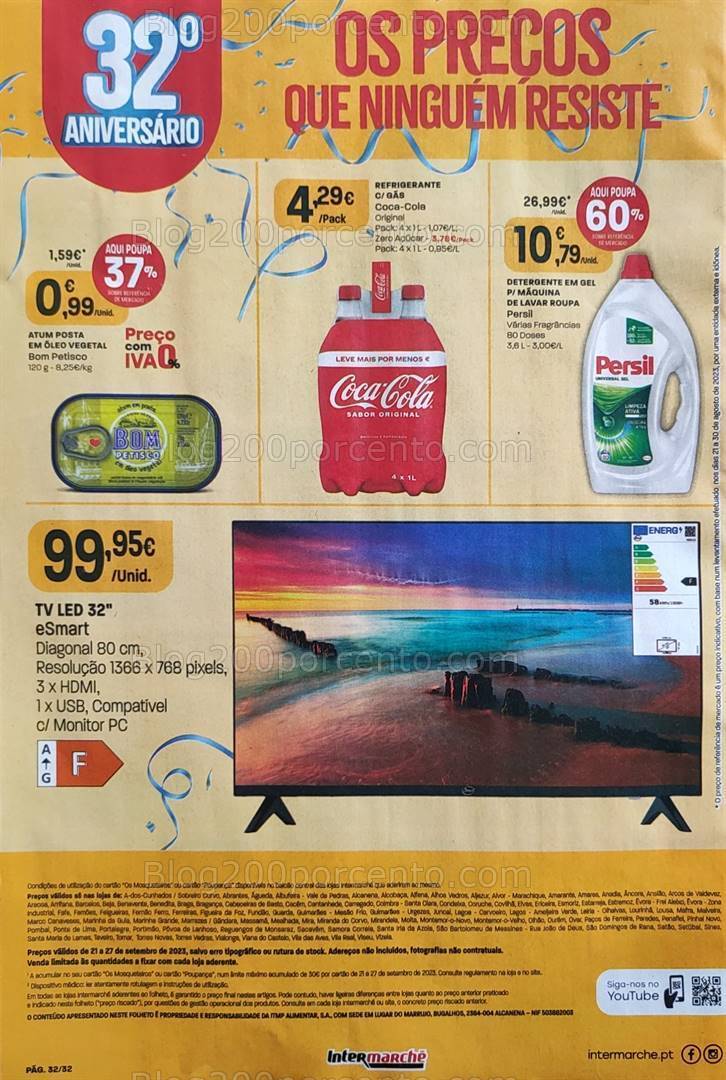 Antevisão Folheto INTERMARCHÉ Promoções de 21 a 27 setembro