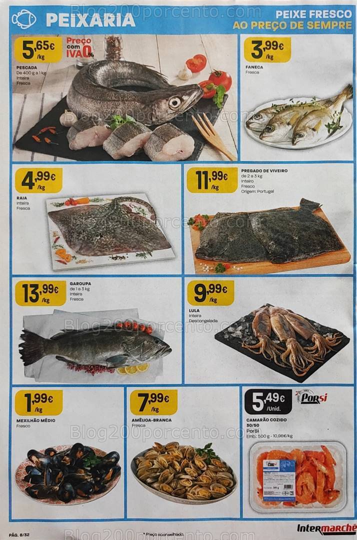 Antevisão Folheto INTERMARCHÉ Promoções de 21 a 27 setembro