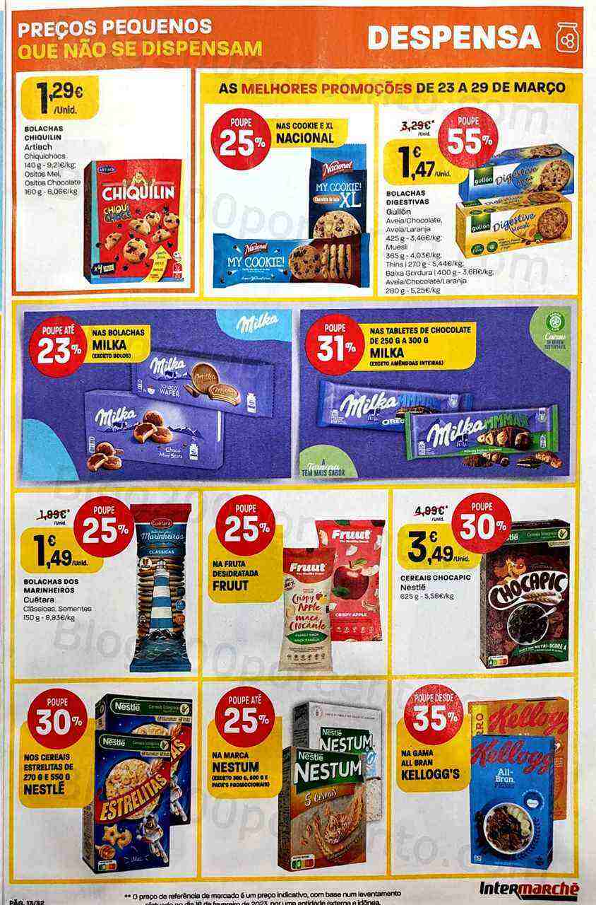 Antevisão Folheto INTERMARCHÉ Promoções de 23 a 29 março