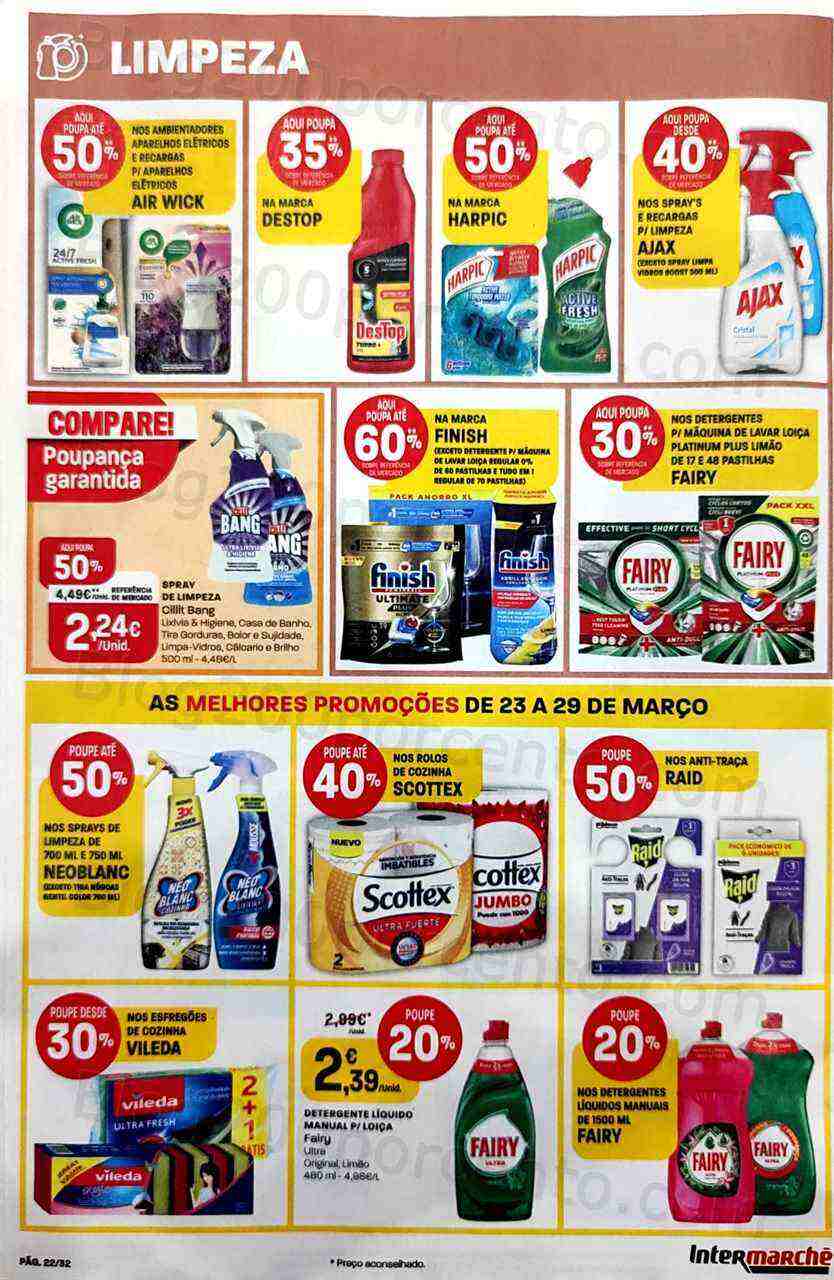 Antevisão Folheto INTERMARCHÉ Promoções de 23 a 29 março