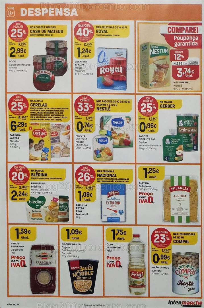 Antevisão Folheto INTERMARCHÉ Promoções de 23 a 29 novembro