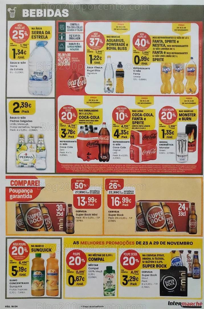 Antevisão Folheto INTERMARCHÉ Promoções de 23 a 29 novembro