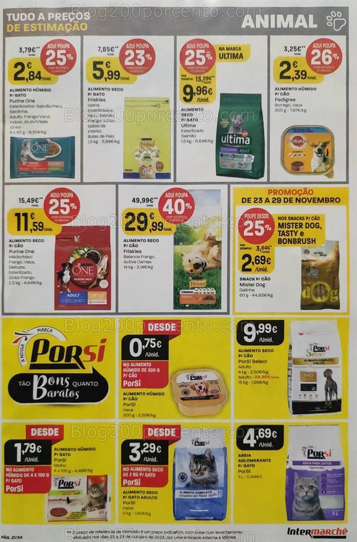 Antevisão Folheto INTERMARCHÉ Promoções de 23 a 29 novembro