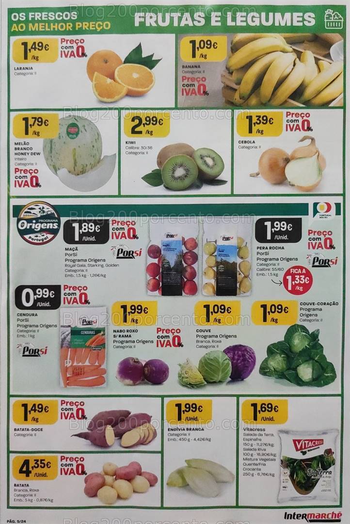 Antevisão Folheto INTERMARCHÉ Promoções de 23 a 29 novembro