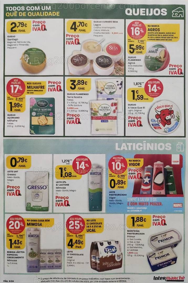 Antevisão Folheto INTERMARCHÉ Promoções de 23 a 29 novembro