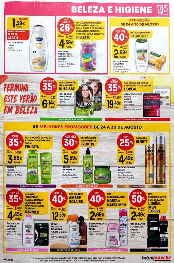 Antevisão Folheto INTERMARCHÉ Promoções de 24 a 30 agosto