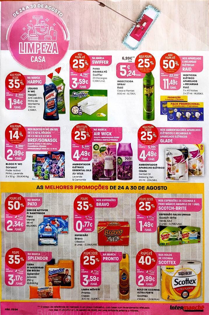 Antevisão Folheto INTERMARCHÉ Promoções de 24 a 30 agosto