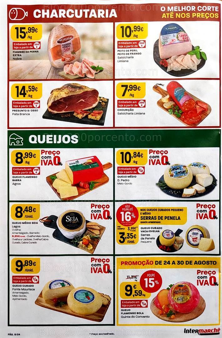 Antevisão Folheto INTERMARCHÉ Promoções de 24 a 30 agosto
