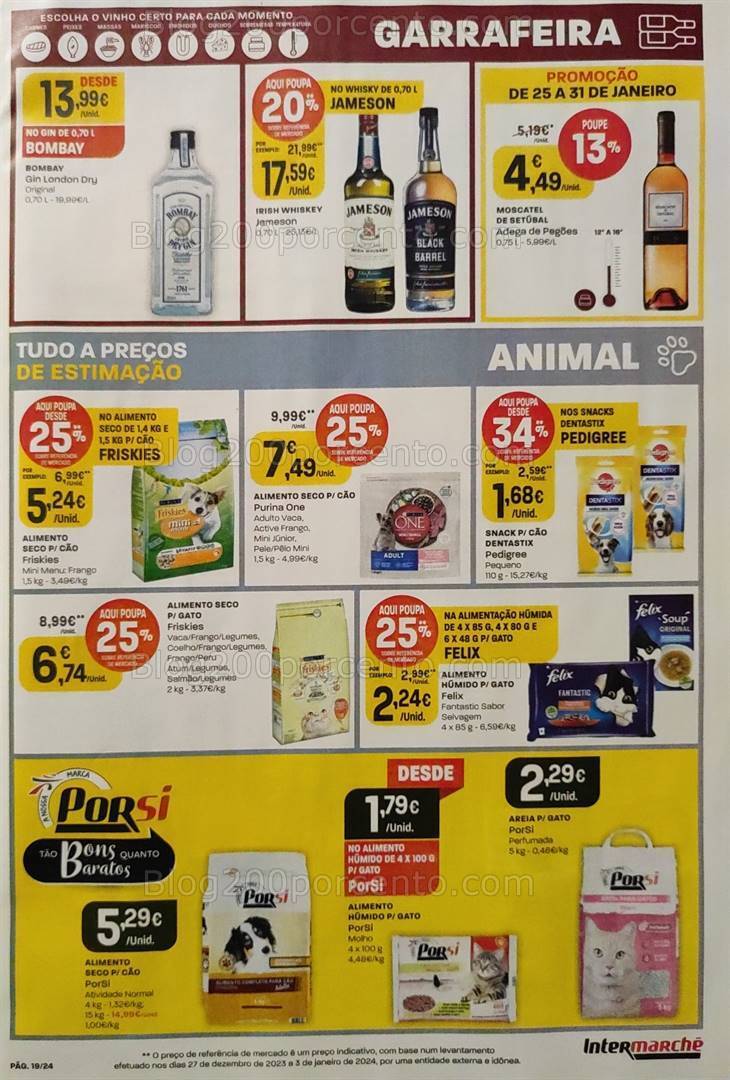 Antevisão Folheto INTERMARCHÉ Promoções de 25 a 31 janeiro