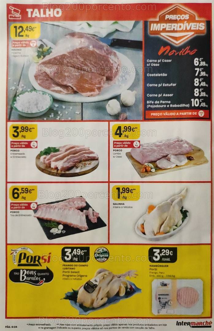 Antevisão Folheto INTERMARCHÉ Promoções de 25 a 31 janeiro