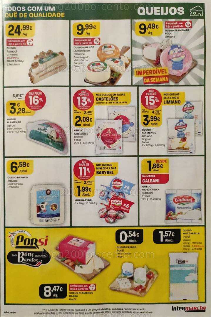 Antevisão Folheto INTERMARCHÉ Promoções de 25 a 31 janeiro