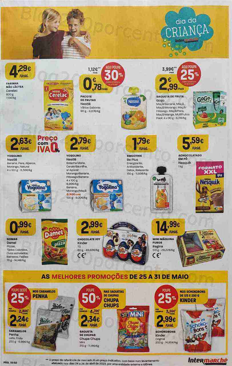 Antevisão Folheto INTERMARCHÉ Promoções de 25 a 31 maio