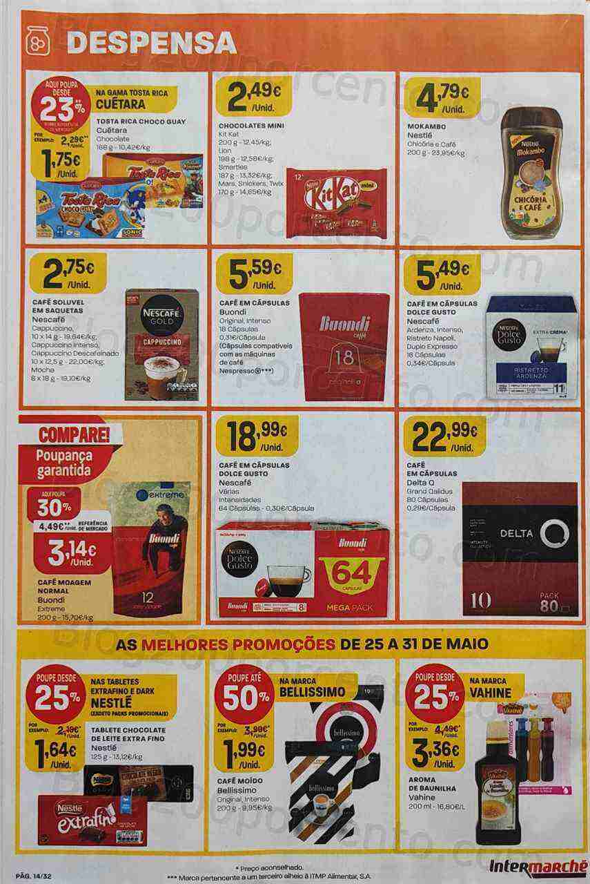 Antevisão Folheto INTERMARCHÉ Promoções de 25 a 31 maio
