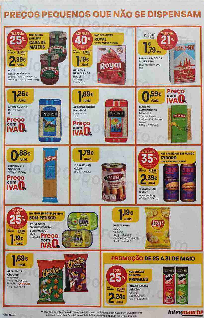 Antevisão Folheto INTERMARCHÉ Promoções de 25 a 31 maio