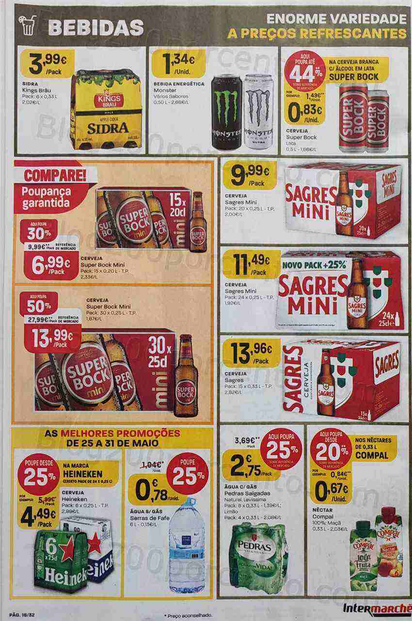 Antevisão Folheto INTERMARCHÉ Promoções de 25 a 31 maio