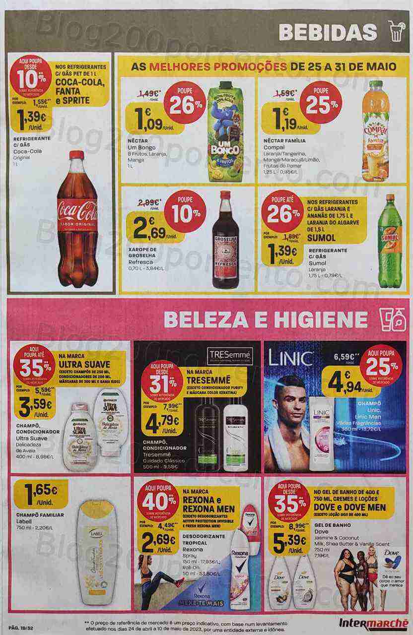Antevisão Folheto INTERMARCHÉ Promoções de 25 a 31 maio