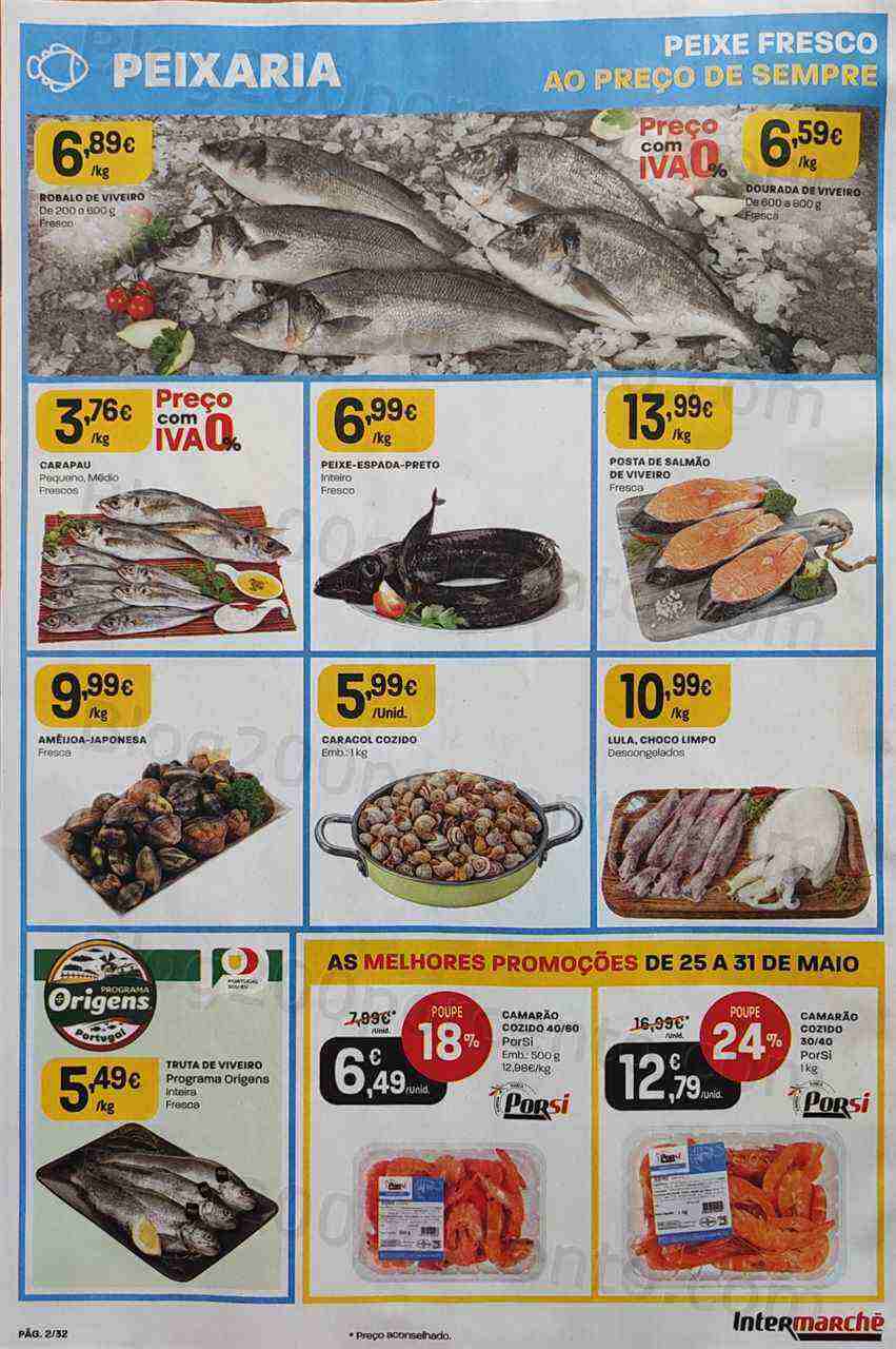 Antevisão Folheto INTERMARCHÉ Promoções de 25 a 31 maio