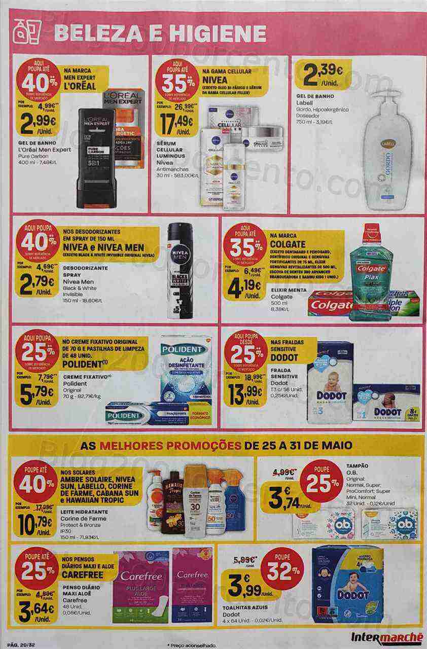 Antevisão Folheto INTERMARCHÉ Promoções de 25 a 31 maio