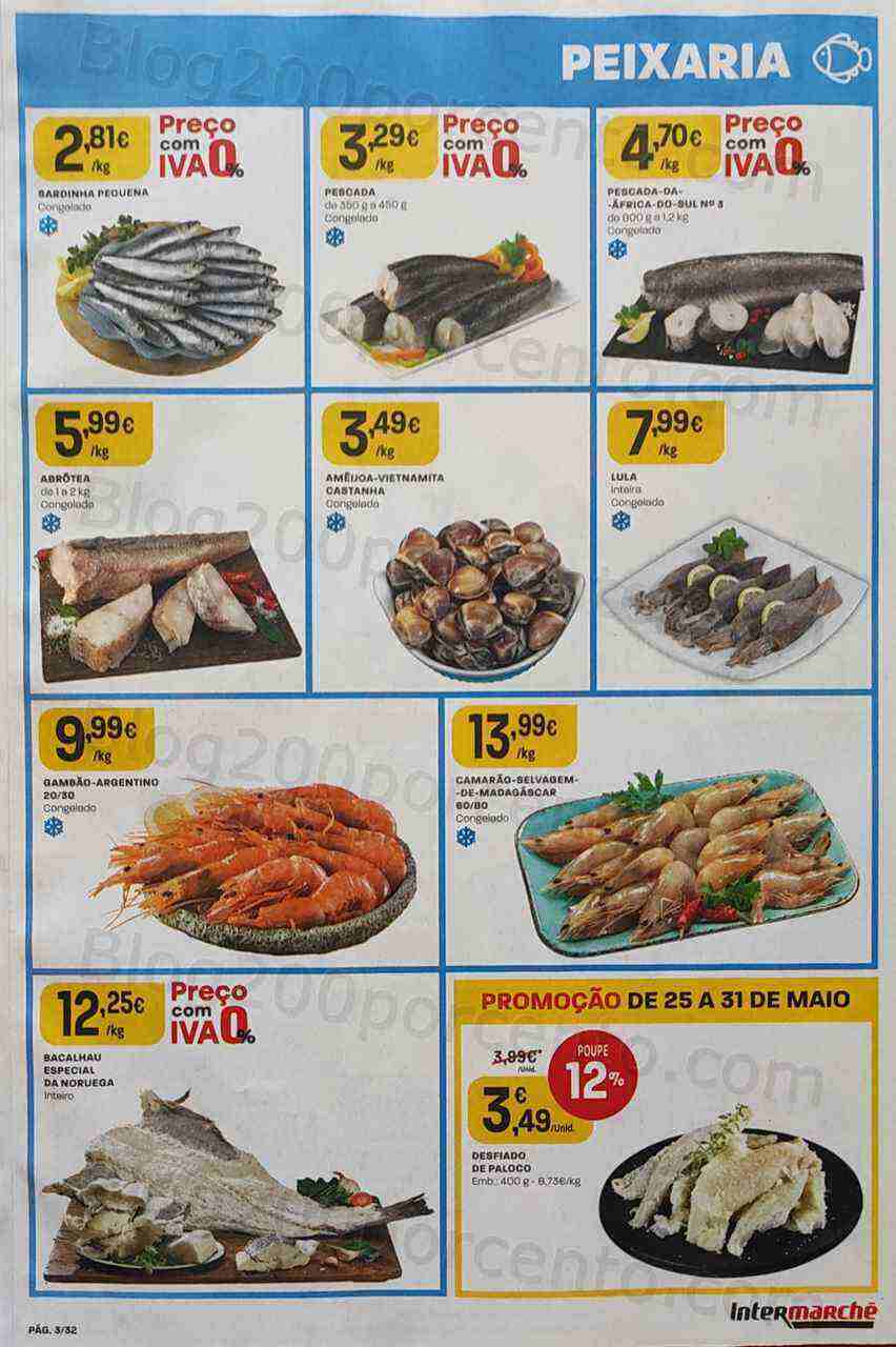Antevisão Folheto INTERMARCHÉ Promoções de 25 a 31 maio