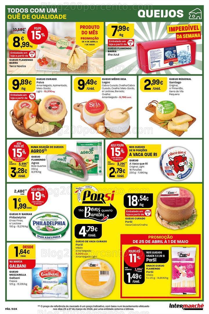Antevisão Folheto INTERMARCHÉ Promoções de 25 abril a 1 maio