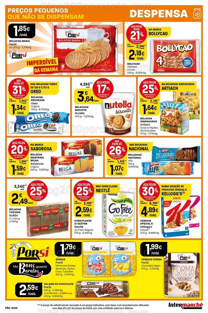 Antevisão Folheto INTERMARCHÉ Promoções de 25 abril a 1 maio