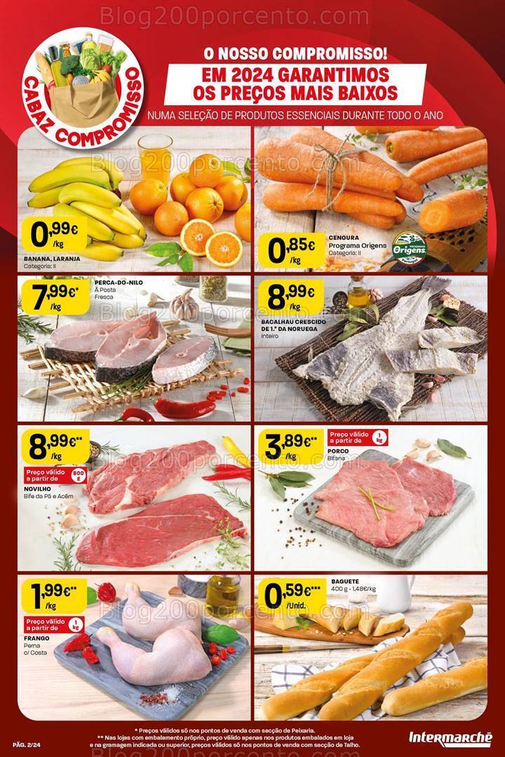 Antevisão Folheto INTERMARCHÉ Promoções de 25 abril a 1 maio
