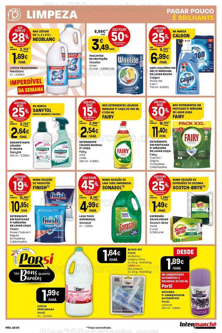 Antevisão Folheto INTERMARCHÉ Promoções de 25 abril a 1 maio