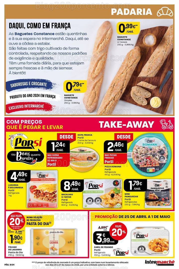 Antevisão Folheto INTERMARCHÉ Promoções de 25 abril a 1 maio