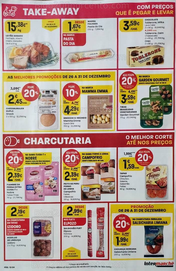 Antevisão Folheto INTERMARCHÉ Promoções de 26 a 31 dezembro