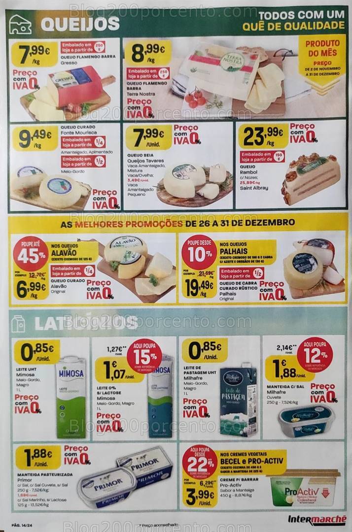 Antevisão Folheto INTERMARCHÉ Promoções de 26 a 31 dezembro