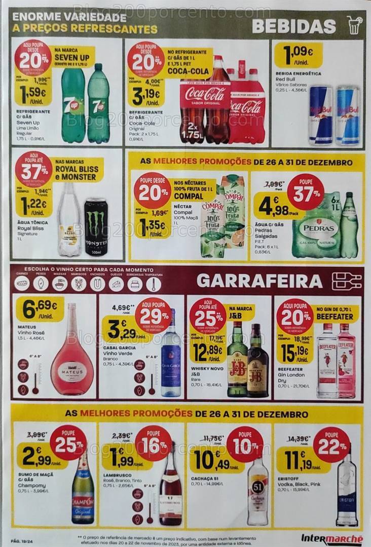Antevisão Folheto INTERMARCHÉ Promoções de 26 a 31 dezembro