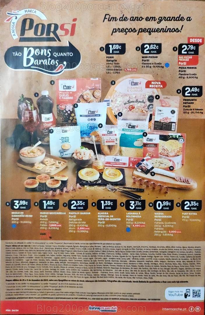 Antevisão Folheto INTERMARCHÉ Promoções de 26 a 31 dezembro