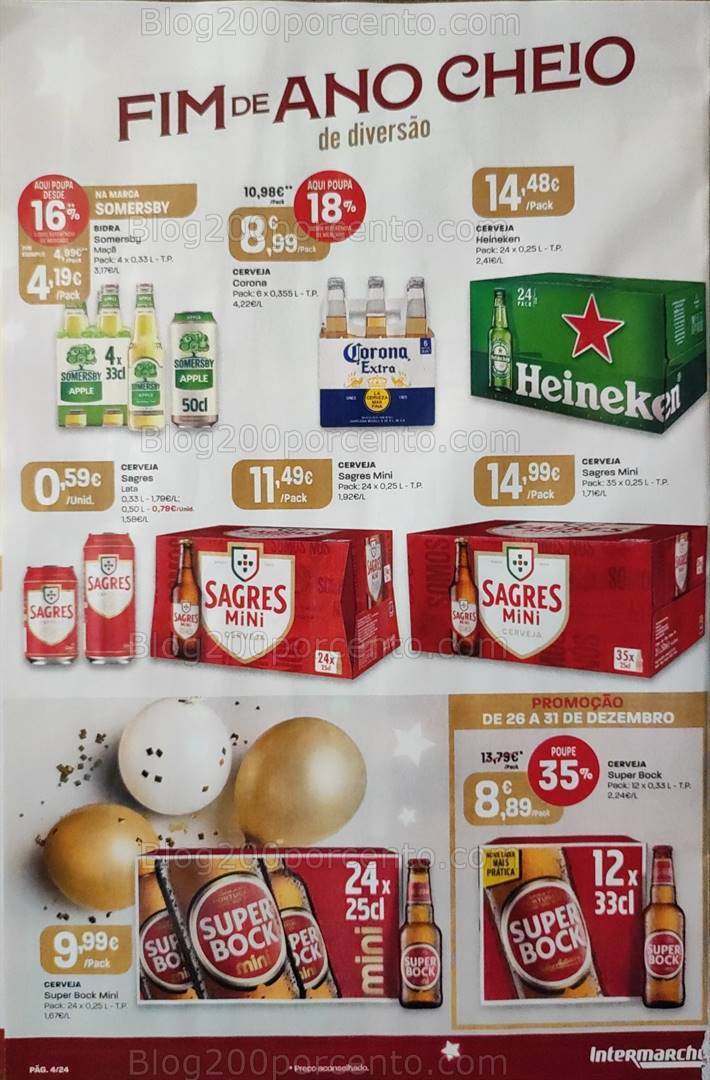 Antevisão Folheto INTERMARCHÉ Promoções de 26 a 31 dezembro
