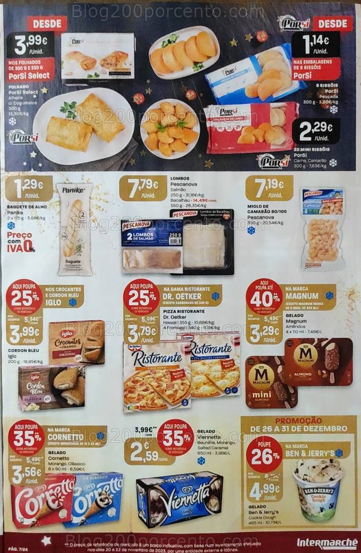 Antevisão Folheto INTERMARCHÉ Promoções de 26 a 31 dezembro