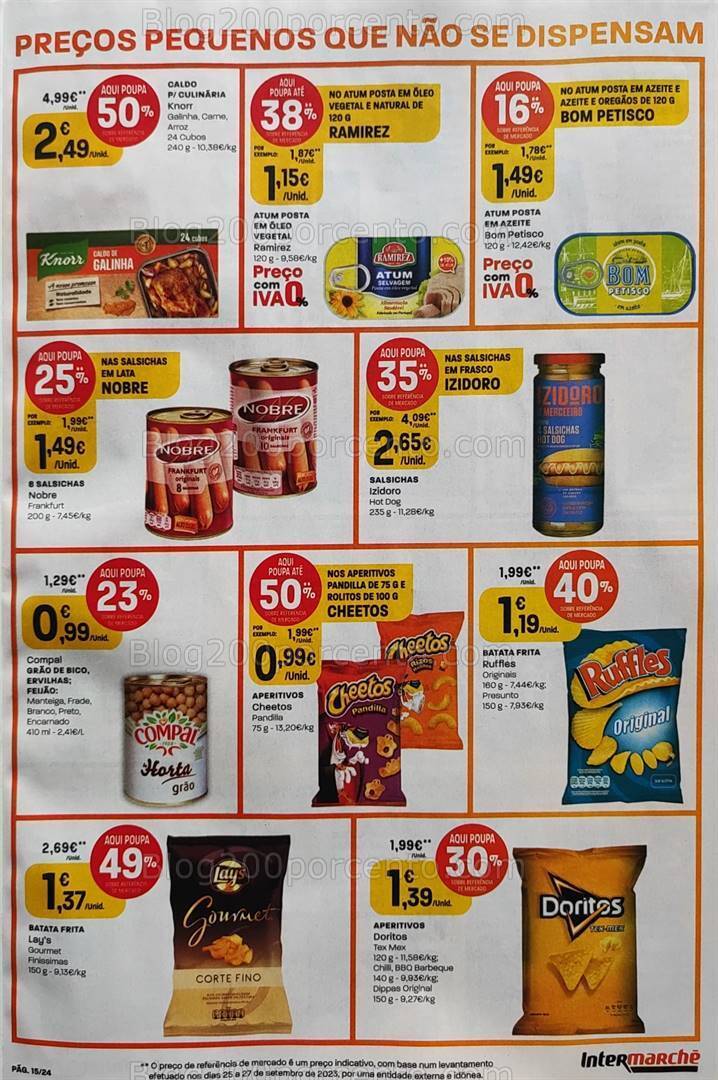 Antevisão Folheto INTERMARCHÉ Promoções de 26 outubro a 1 novembro