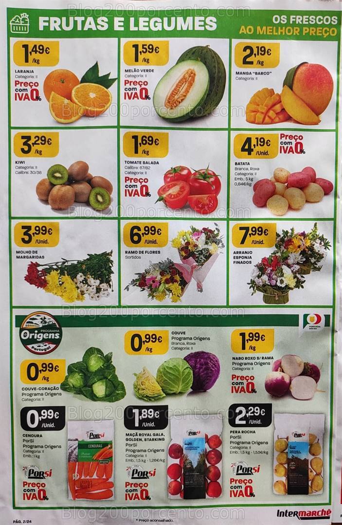 Antevisão Folheto INTERMARCHÉ Promoções de 26 outubro a 1 novembro