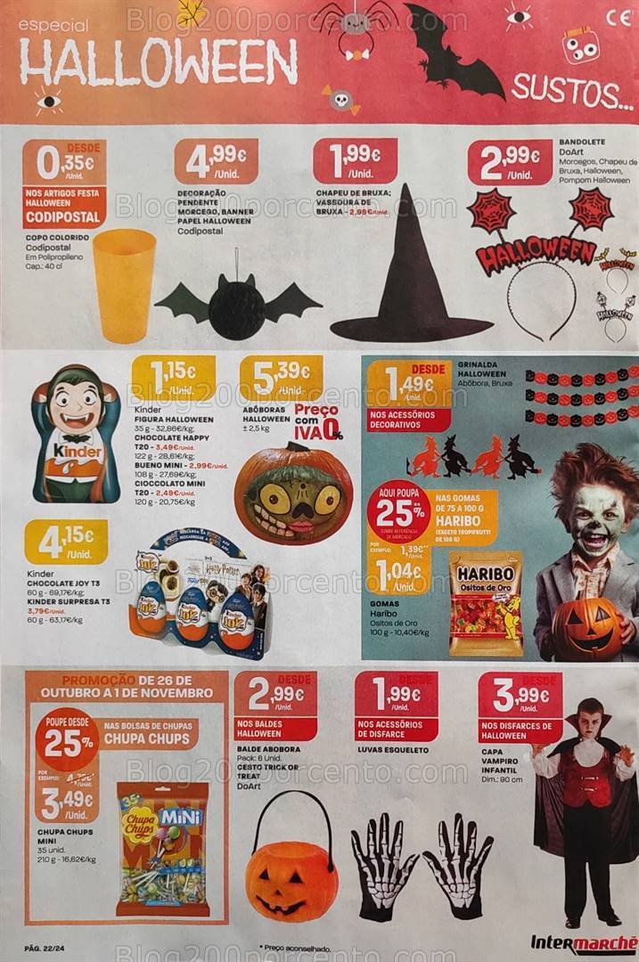 Antevisão Folheto INTERMARCHÉ Promoções de 26 outubro a 1 novembro