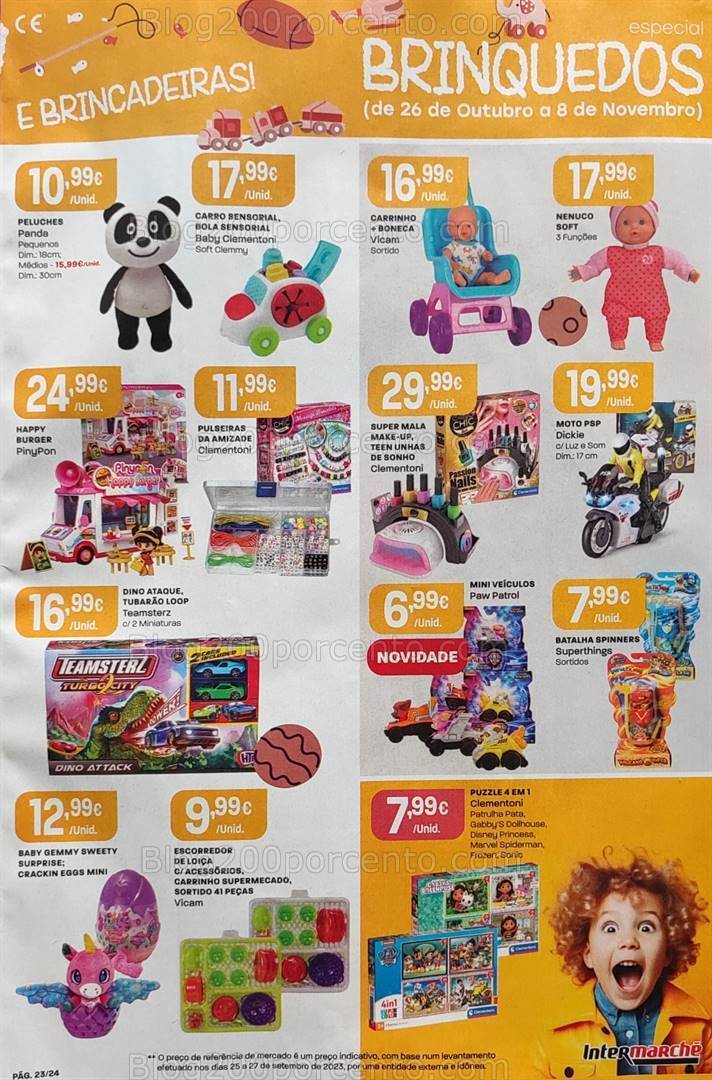 Antevisão Folheto INTERMARCHÉ Promoções de 26 outubro a 1 novembro