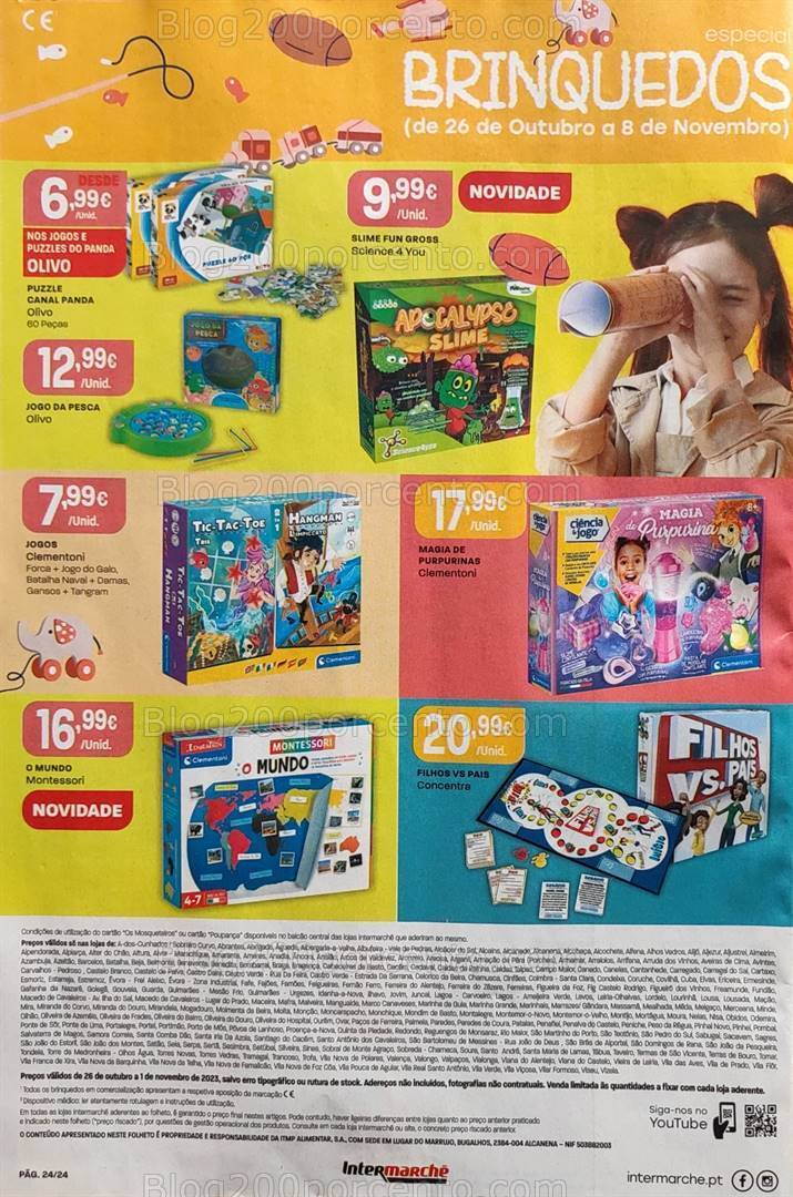 Antevisão Folheto INTERMARCHÉ Promoções de 26 outubro a 1 novembro
