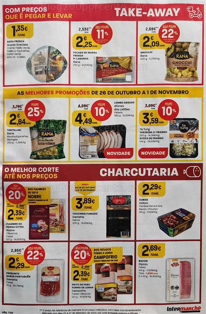 Antevisão Folheto INTERMARCHÉ Promoções de 26 outubro a 1 novembro