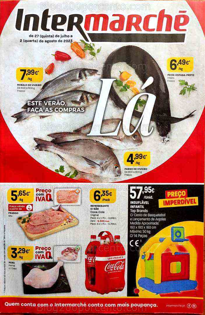 Antevisão Folheto INTERMARCHÉ Promoções de 27 julho a 2 agosto