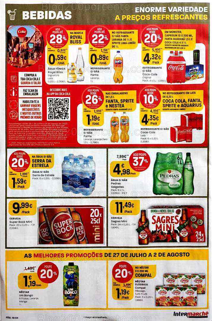 Antevisão Folheto INTERMARCHÉ Promoções de 27 julho a 2 agosto