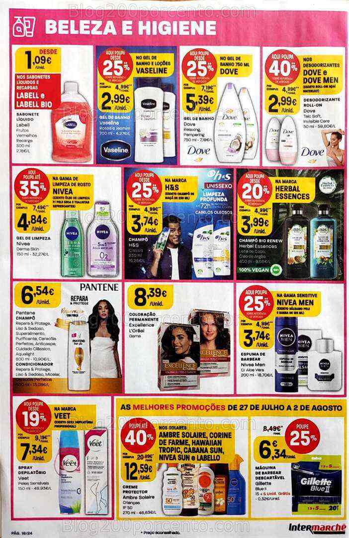 Antevisão Folheto INTERMARCHÉ Promoções de 27 julho a 2 agosto