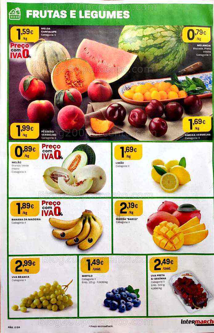 Antevisão Folheto INTERMARCHÉ Promoções de 27 julho a 2 agosto