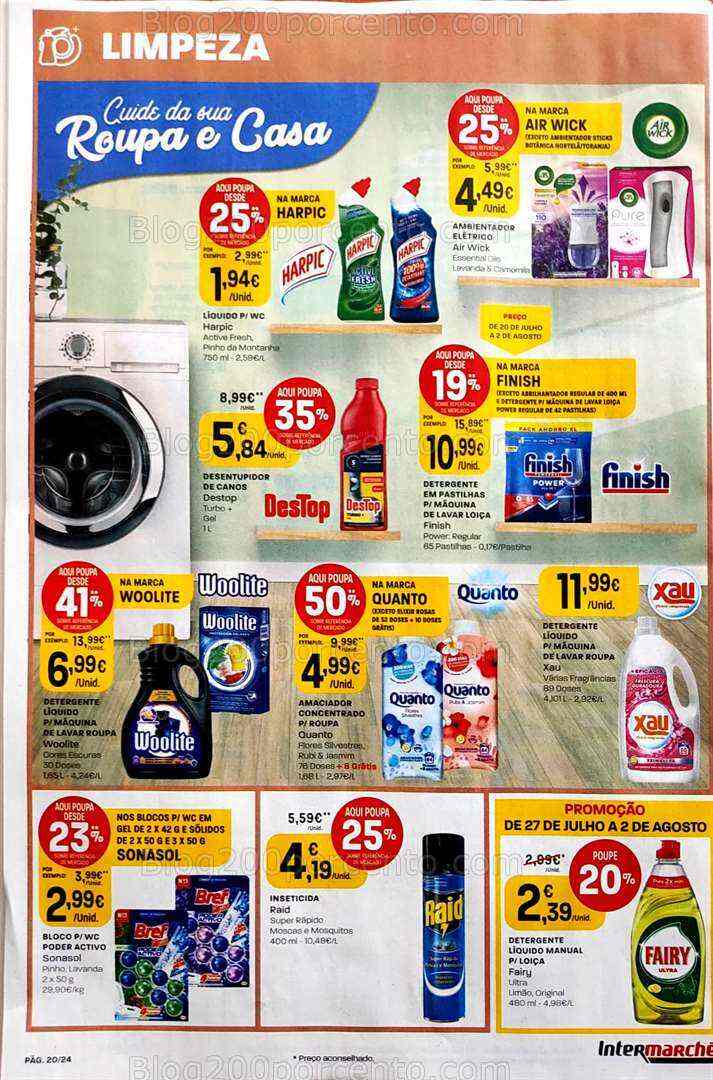 Antevisão Folheto INTERMARCHÉ Promoções de 27 julho a 2 agosto