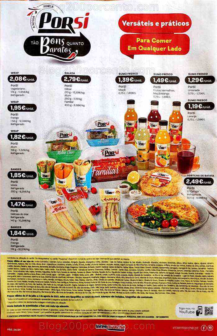 Antevisão Folheto INTERMARCHÉ Promoções de 27 julho a 2 agosto