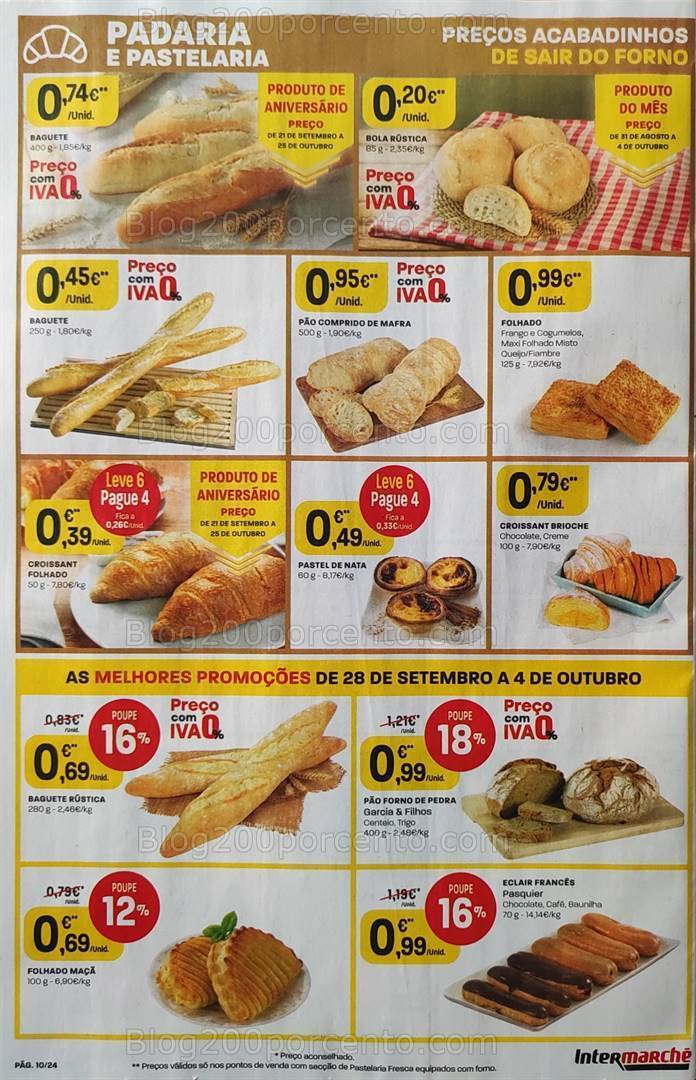 Antevisão Folheto INTERMARCHÉ Promoções de 28 setembro a 4 outubro