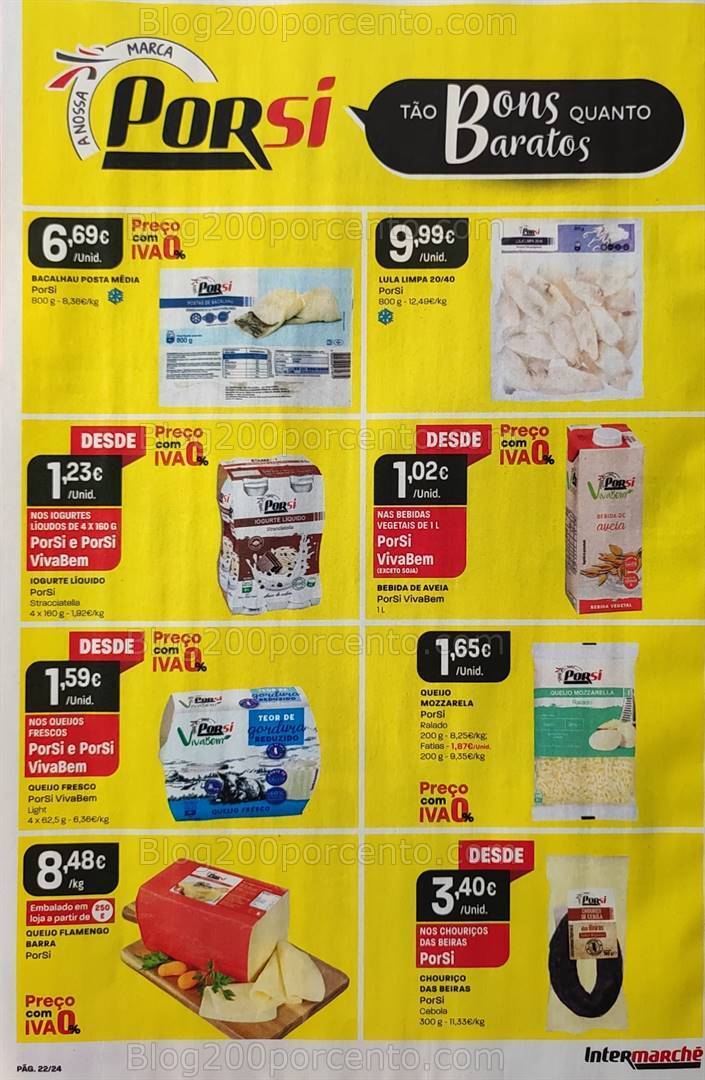 Antevisão Folheto INTERMARCHÉ Promoções de 28 setembro a 4 outubro