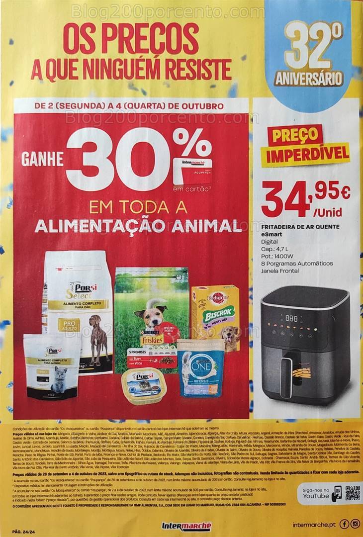 Antevisão Folheto INTERMARCHÉ Promoções de 28 setembro a 4 outubro